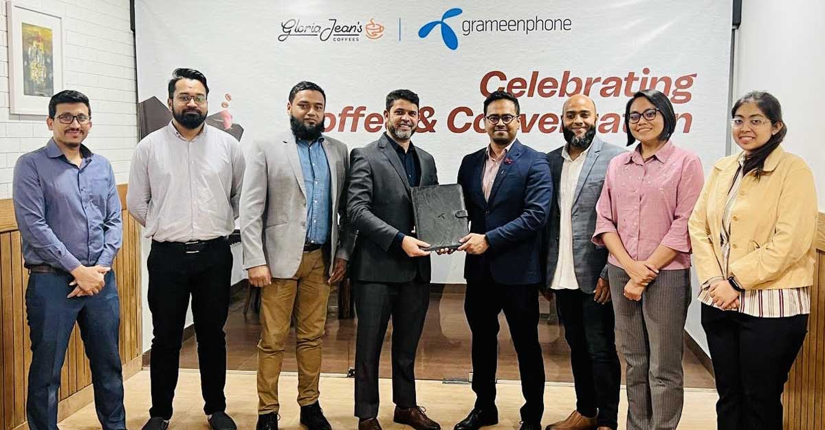 গ্রামীণফোন গ্রাহকরা গ্লোরিয়া জিনসে ফ্রি কফি খেতে পারবেন