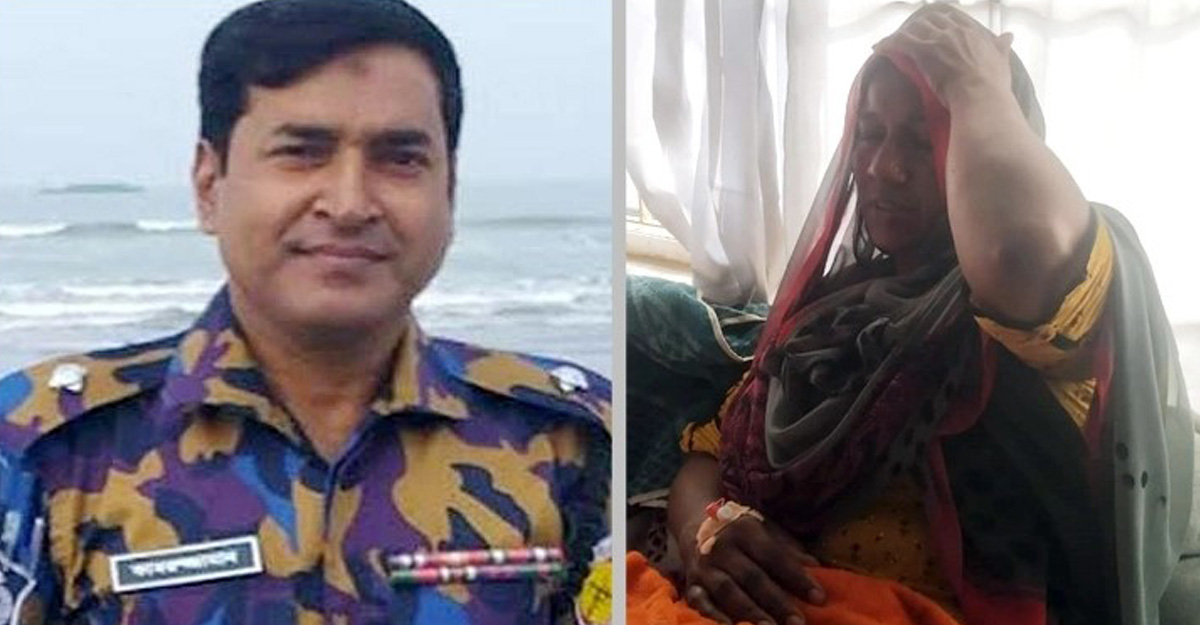 পুলিশ পরিদর্শক স্বামীর বিরুদ্ধে মামলা করলেন দারোগা স্ত্রী