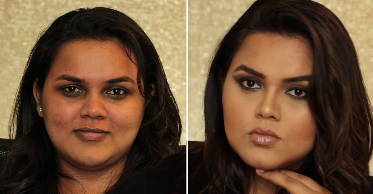 গোলাকার মুখ তীক্ষ্ণ দেখানোর ৫ মেকআপ ট্রিক্স