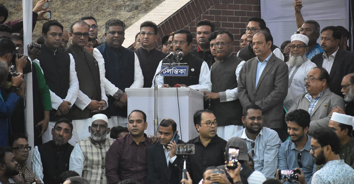 ধৈর্যের বাঁধ ভেঙে গেলে ফলাফল ভালো হবে না, বিএনপিকে নানক