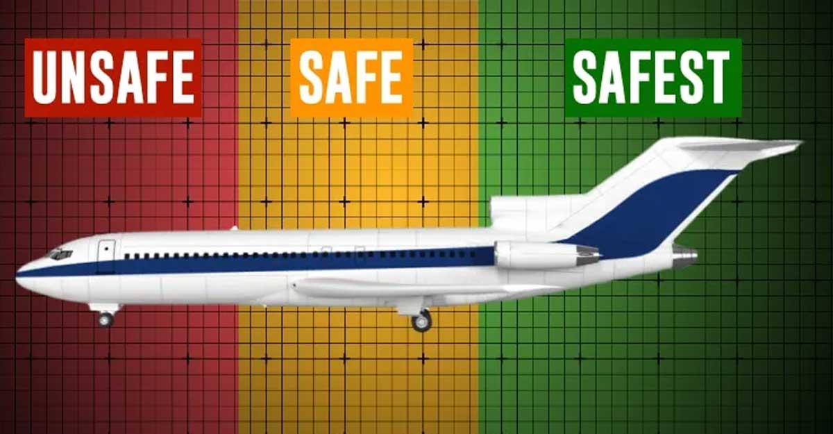 বিমানের মাঝের আসন সবচেয়ে নিরাপদ