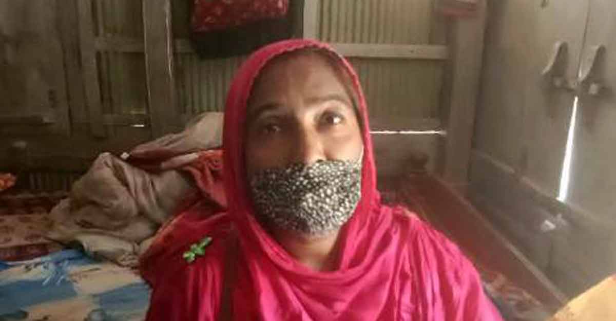 স্ত্রীর দাবিতে রাজশাহী থেকে নলছিটিতে সানজিদা খাতুন