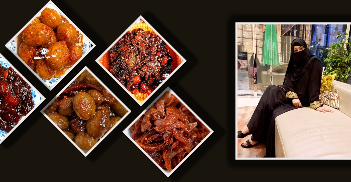 হরেক স্বাদের আচারে সাজানো রুবিনার ‘রুবা’স স্পেশাল’