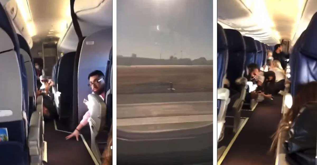 বিমানের ইঞ্জিনে গুলি, ভয়ে যাত্রীরা লুকালেন সিটের নিচে (ভিডিও)