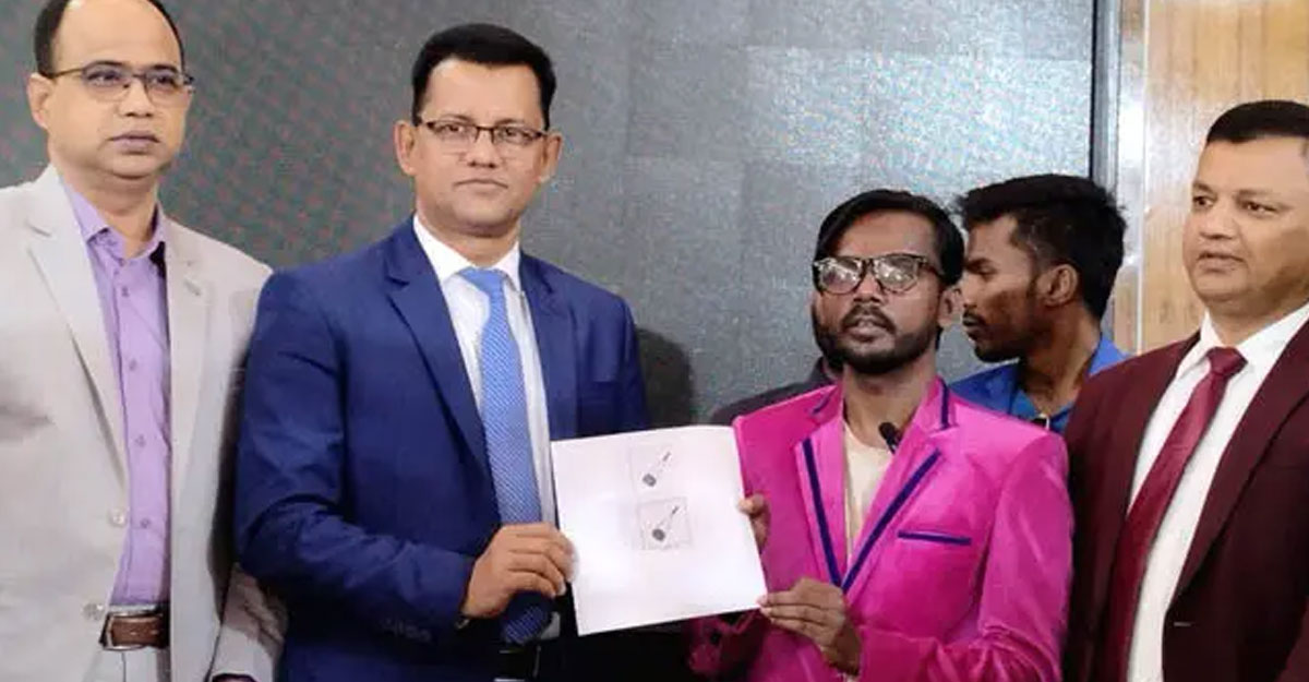 ‘একতারা’ প্রতীক পেলেন হিরো আলম