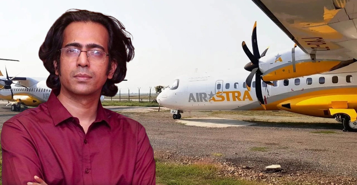 এয়ার অ্যাস্ট্রার আতিথেয়তায় মুগ্ধ বাপ্পা মজুমদার