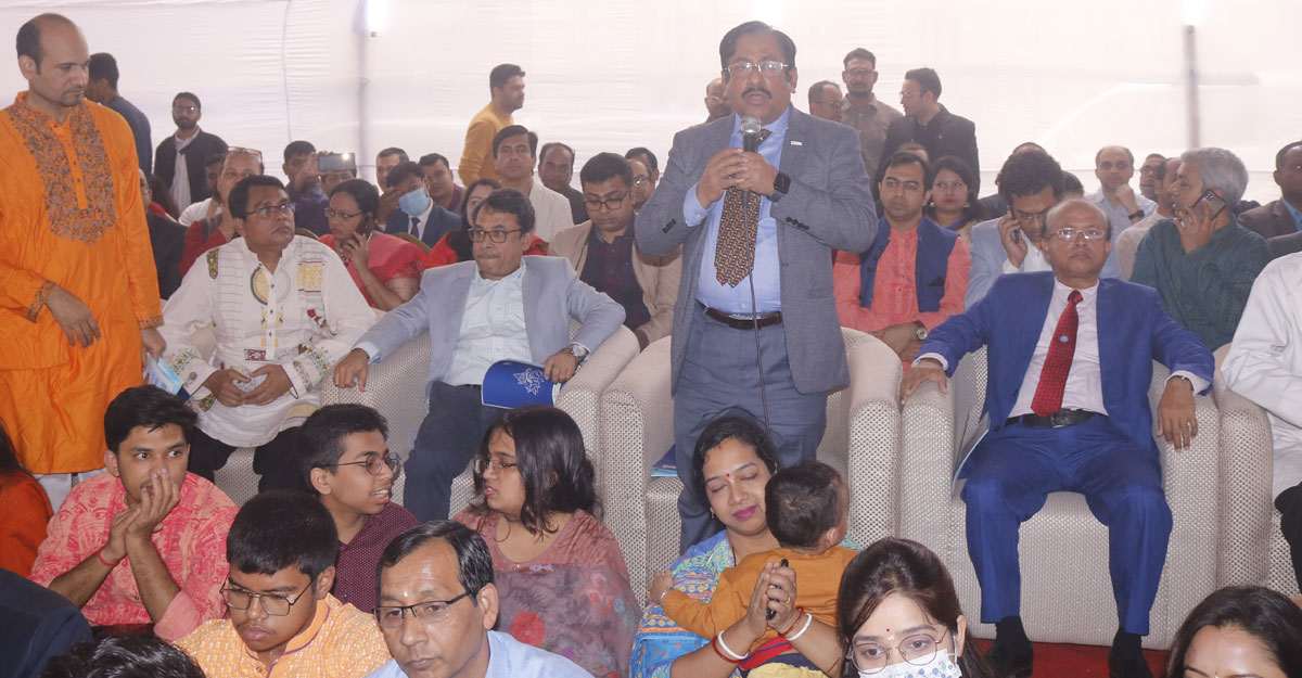 বিএসএমএমইউতে সরস্বতী পূজা উদযাপিত