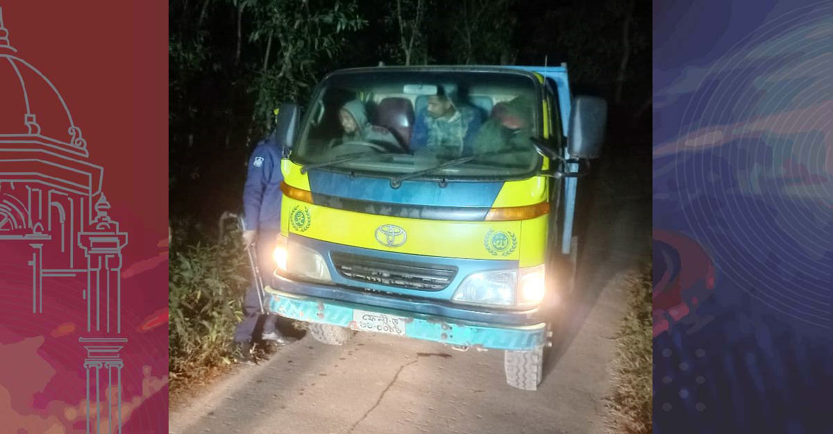 রাতের আঁধারে অবৈধভাবে মাটি কাটায় দুজনের কারাদণ্ড