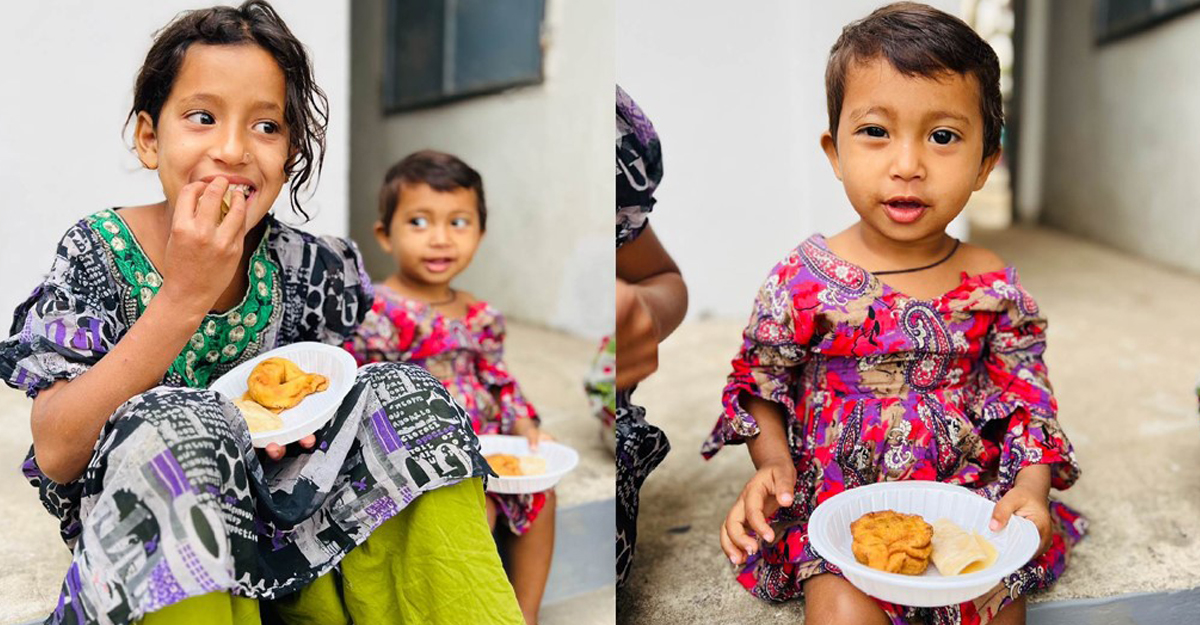 পথশিশুদের জন্য ২ টাকায় পিঠা