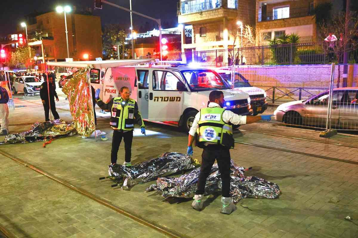 Seven killed in synagogue attack as West Bank