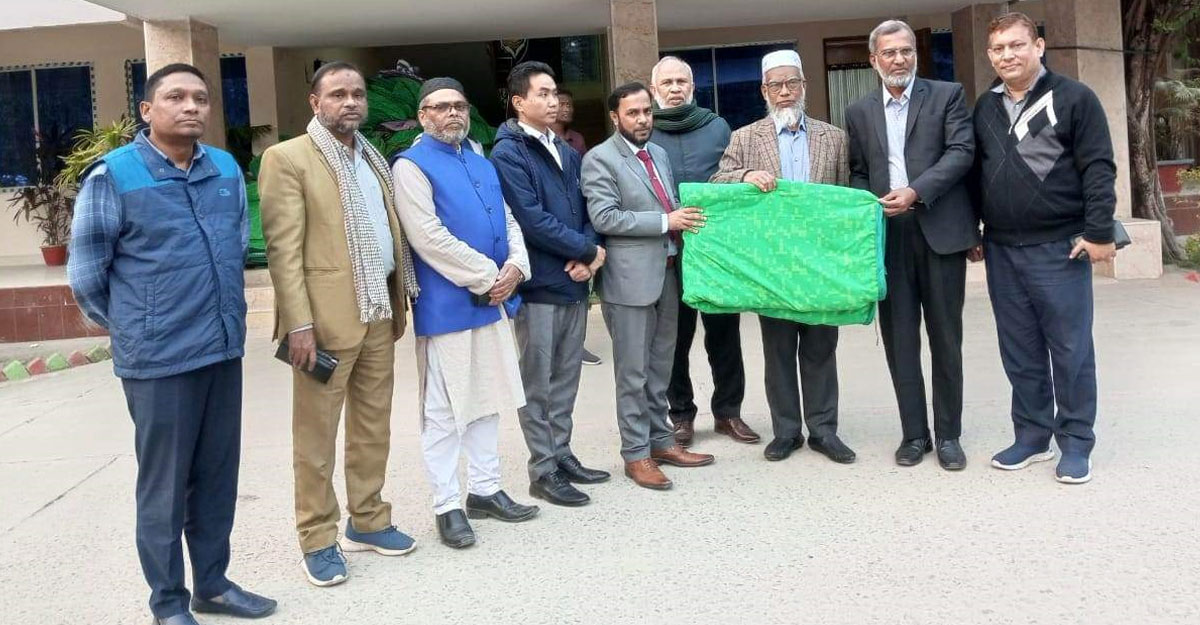 শীতার্ত মানুষের পাশে জাতীয় বিশ্ববিদ্যালয়