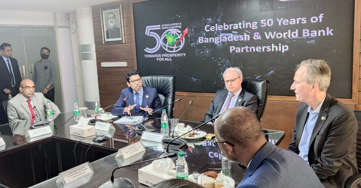 বাংলাদেশের ডিজিটাল যাত্রায় বিশ্বব্যাংকের সহযোগিতার আশ্বাস