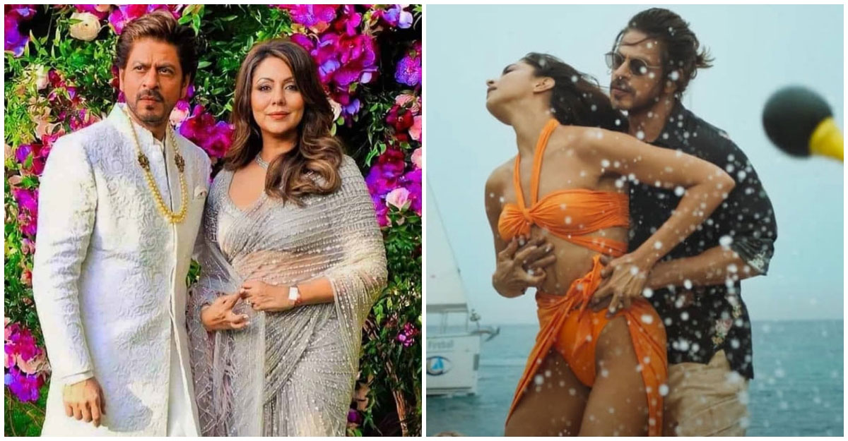 ‘পাঠান’-এর গান নিয়ে শাহরুখের স্ত্রীর প্রতিক্রিয়া