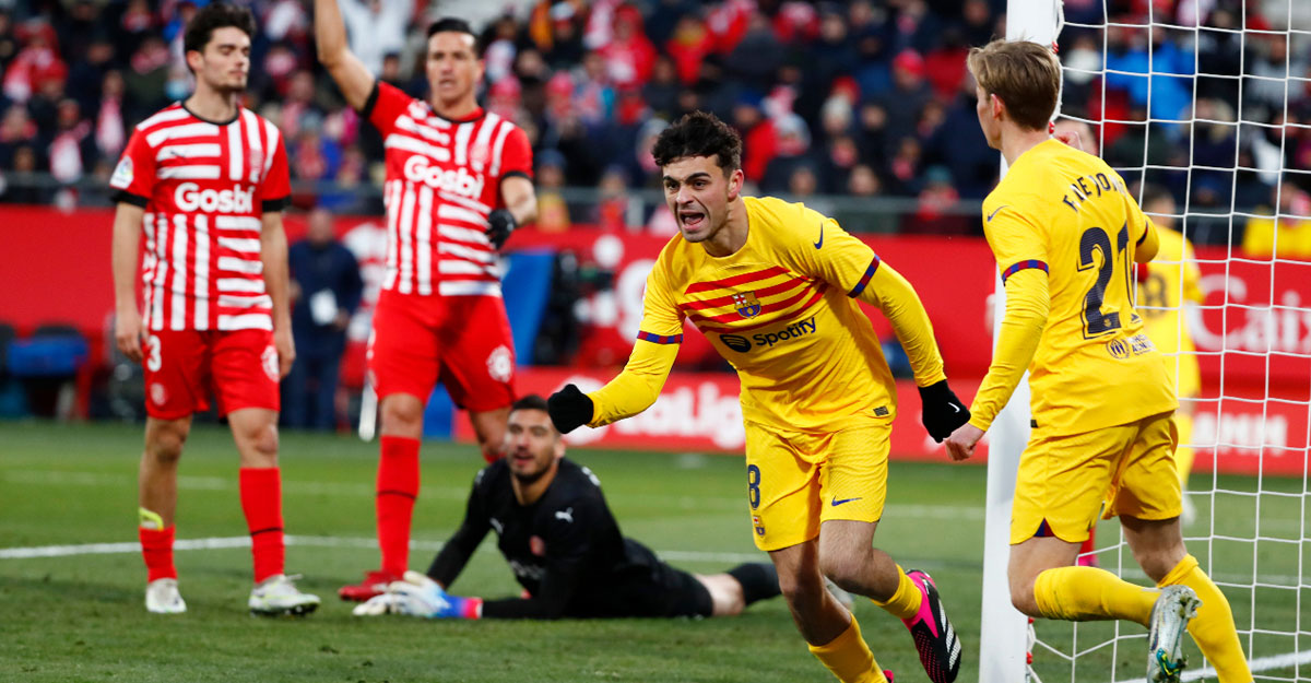 পেদ্রির গোলে কষ্টার্জিত জয় বার্সার