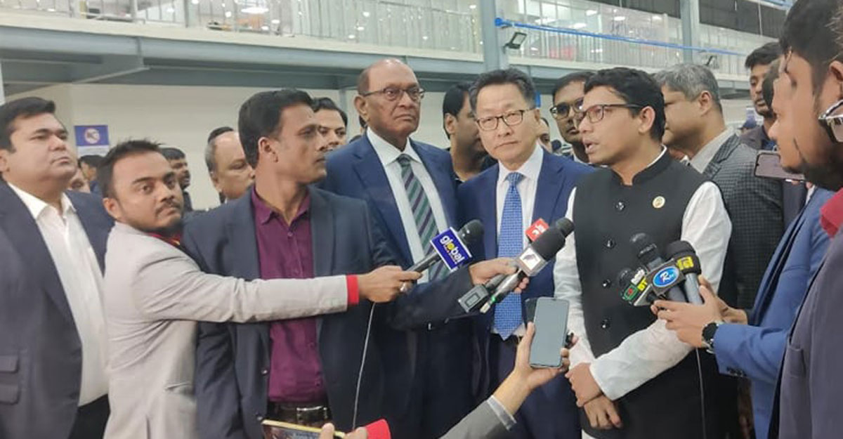 দেশেই হুন্দাই গাড়ি তৈরি অর্থনৈতিক স্বনির্ভরতার পরিচায়ক: পলক