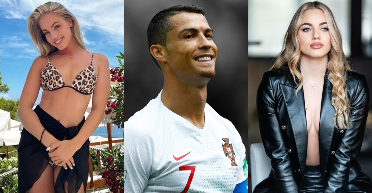 রোনালদোর প্রেমে মজেছেন কে এই সুন্দরী?