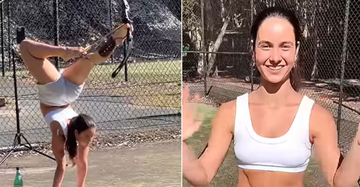 পা দিয়ে নিখুঁত তির ছুঁড়ে গিনেস বুকে তরুণী! (ভিডিও)