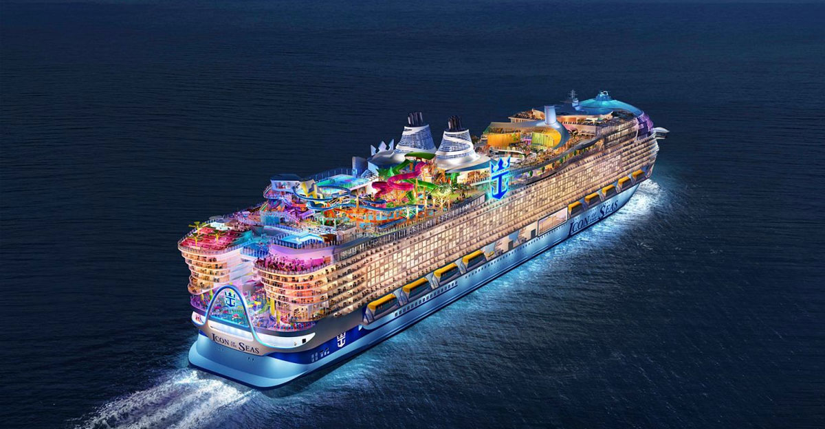 টাইটানিকের চেয়ে ১৩ গুণ বড়, সমুদ্রে ভাসছে সবচেয়ে বড় জাহাজ