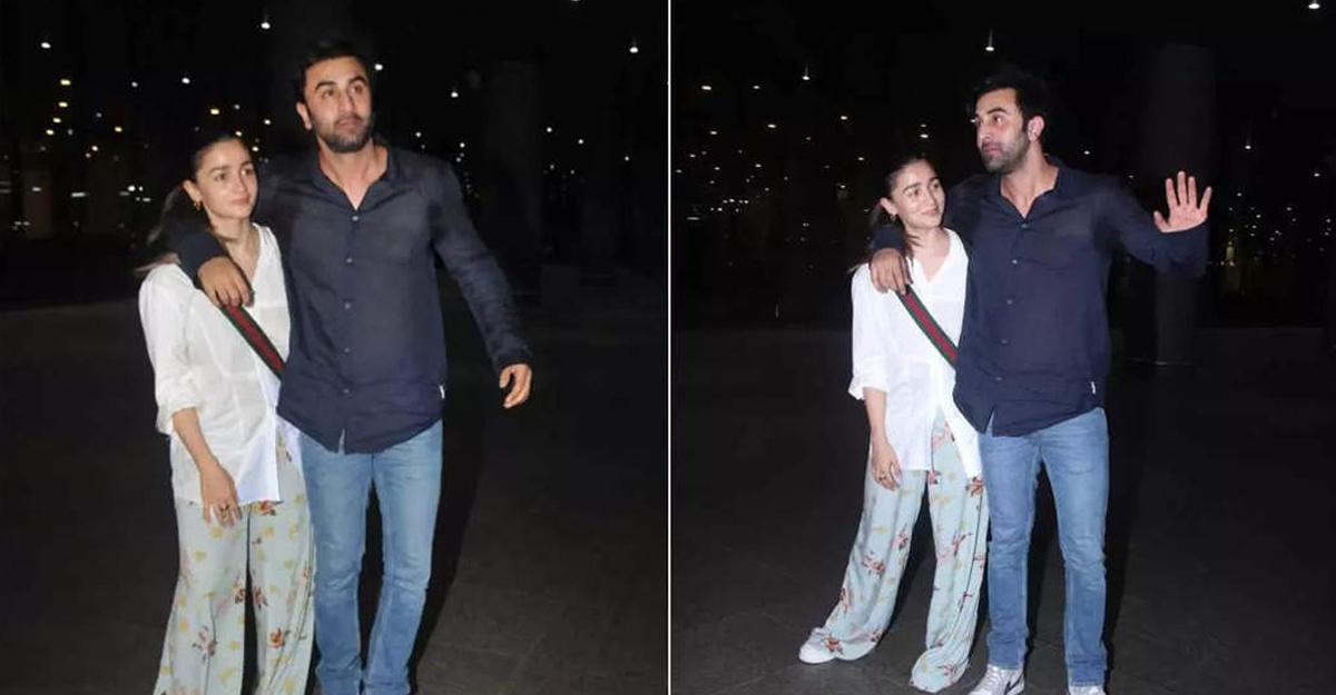 আলিয়ার কাঁধে হাত রাখায় কটাক্ষের শিকার রণবীর