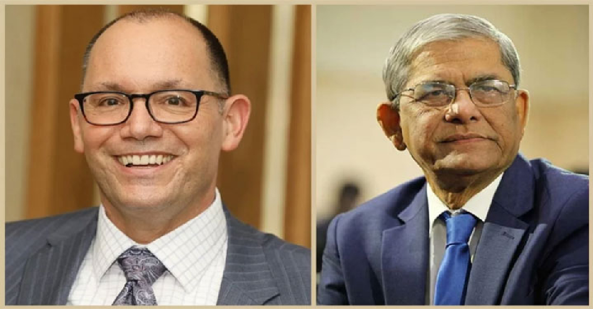 মার্কিন রাষ্ট্রদূতের সঙ্গে ফখরুলের বৈঠক