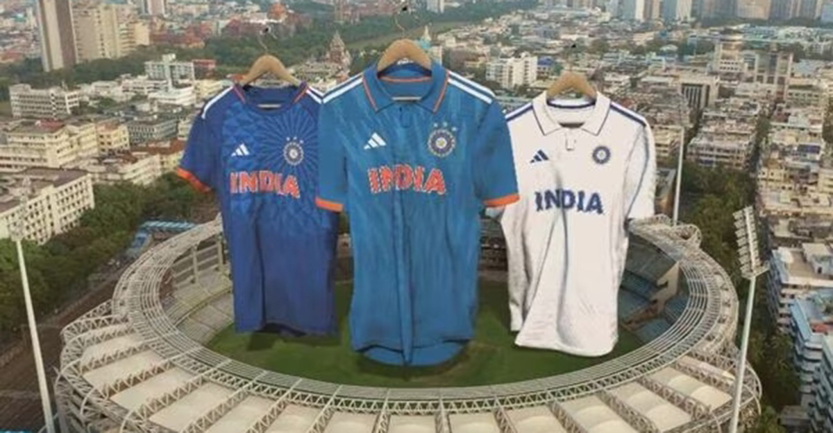 অ্যাডিডাস প্রকাশ করল ভারতের নতুন জার্সি  