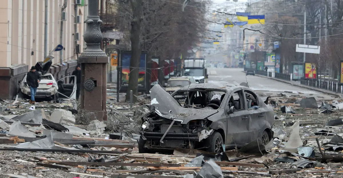 কিয়েভে রুশ হামলা, নিহত ৩