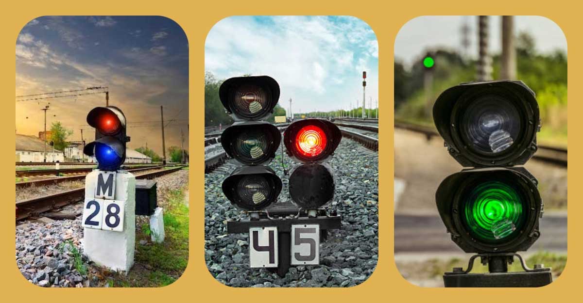 লাল, সবুজ ও হলুদ—ট্রেনের কোন সিগন্যালের কী অর্থ?