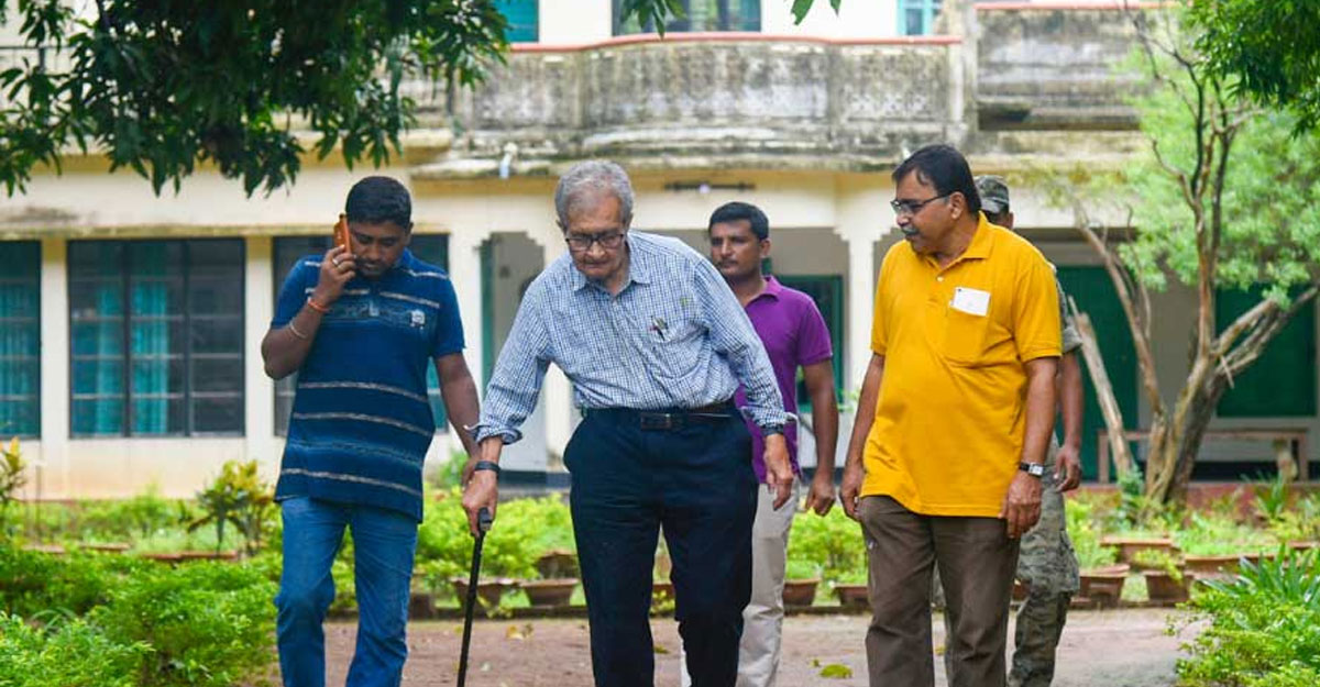 অমর্ত্য সেনকে উচ্ছেদে বিশ্বভারতীর নোটিশ