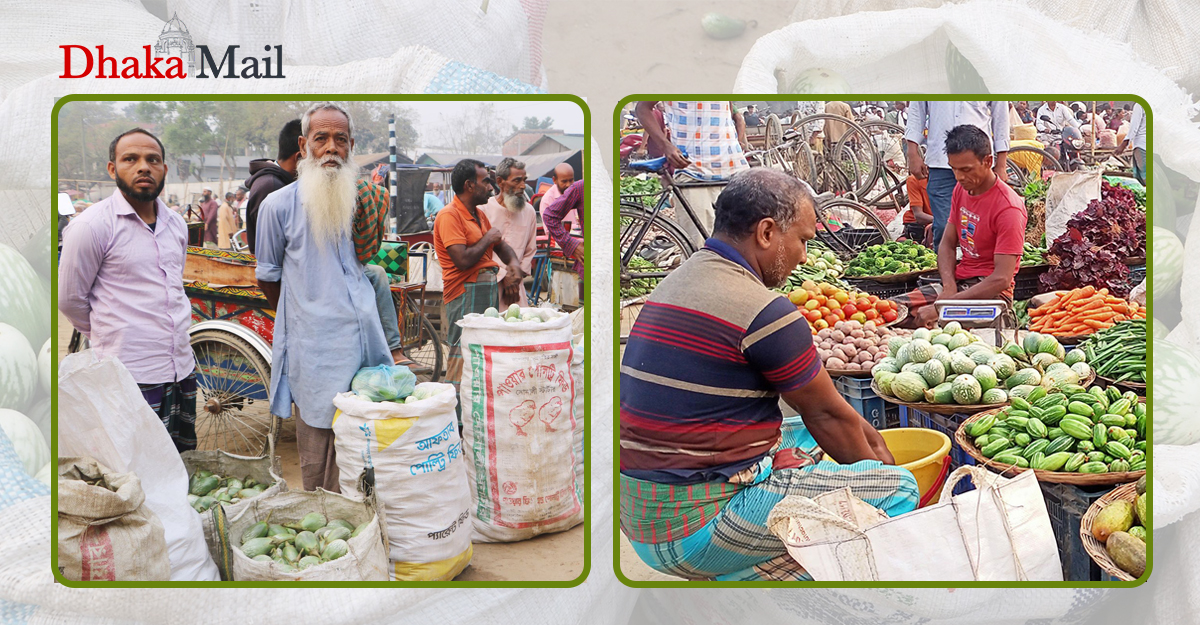 হাত ঘুরেই ১০ টাকার বেগুন হয়ে যায় ৪০ টাকা