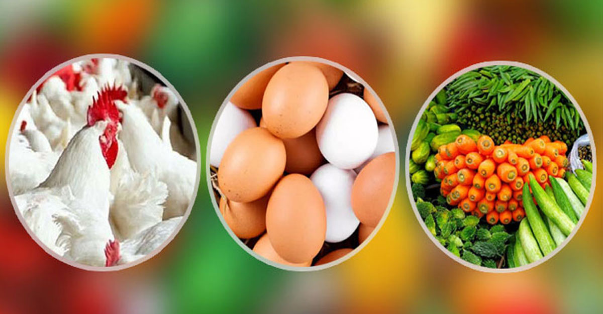 ব্রয়লার ও ডিমে কিছুটা স্বস্তি, অস্বস্তি বাড়ছে সবজিতে