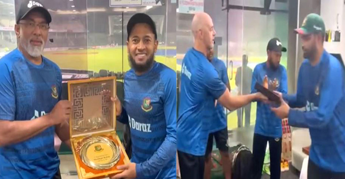 সাকিব, তামিম ও মুশফিকদের বিসিবির সম্মাননা