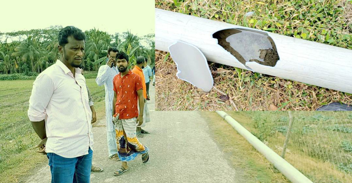 গভীর রাতে ৩৫টি ড্রেজার পাইপ ভেঙ্গে দিল দুর্বৃত্তরা!