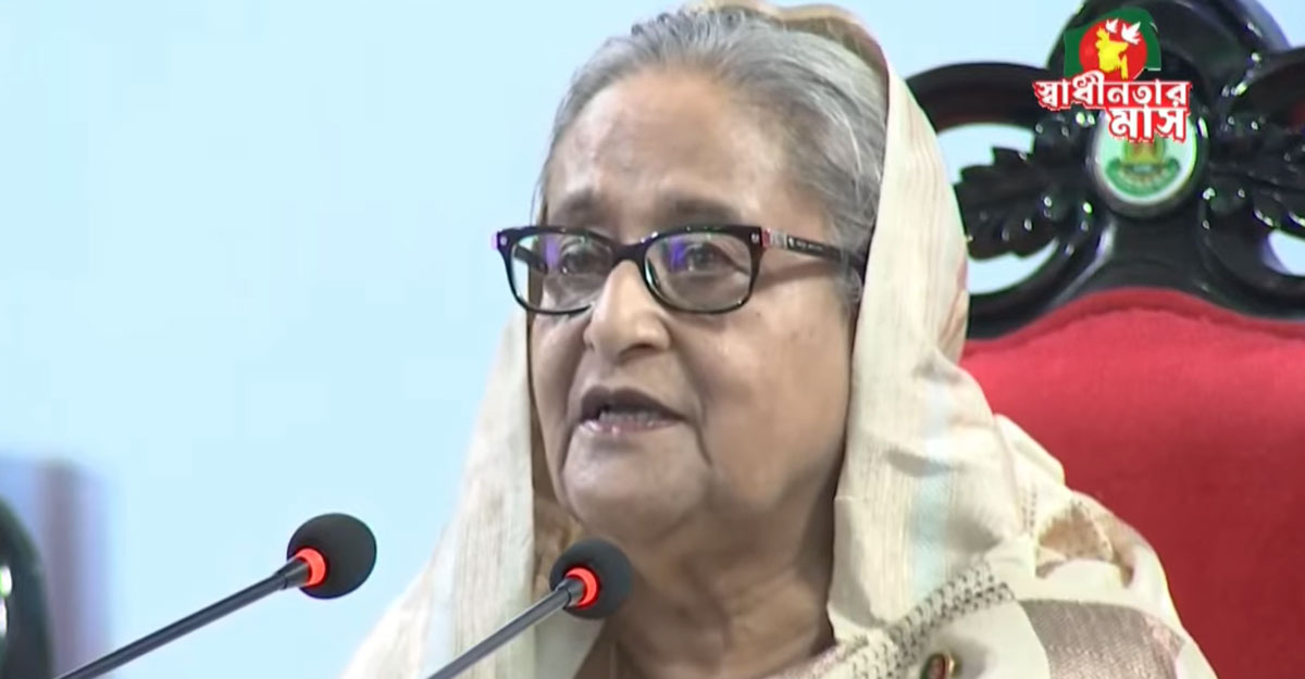 র্যাবের ওপর নিষেধাজ্ঞায় ঘাবড়ানোর কিছু নেই: প্রধানমন্ত্রী