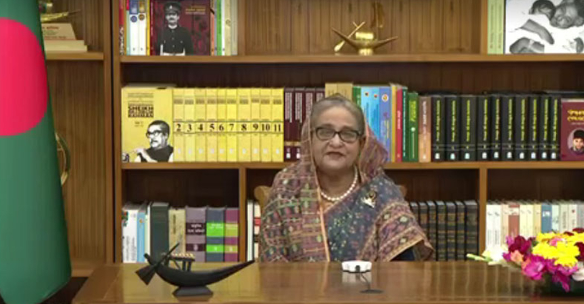 বাংলাদেশ এখন উন্নয়নের মহাসড়কে এগিয়ে যাচ্ছে: প্রধানমন্ত্রী