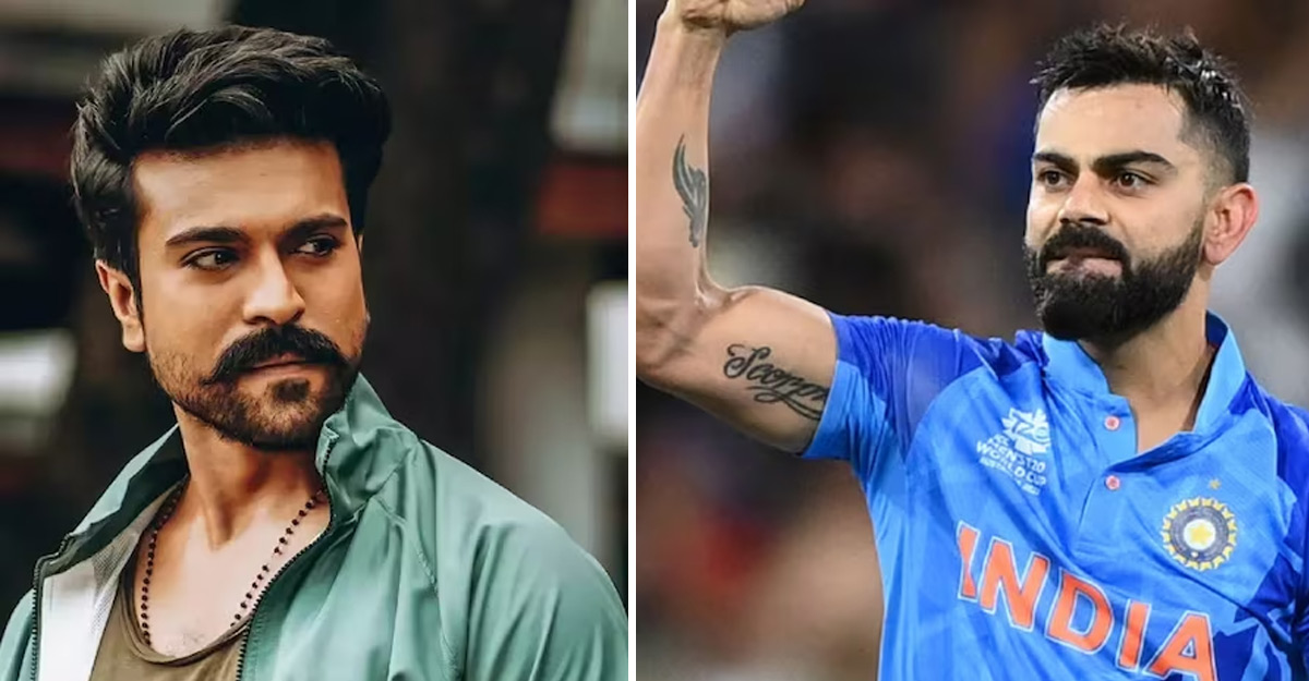 কোহলির বায়োপিকে অভিনয় করতে চান রামচরণ