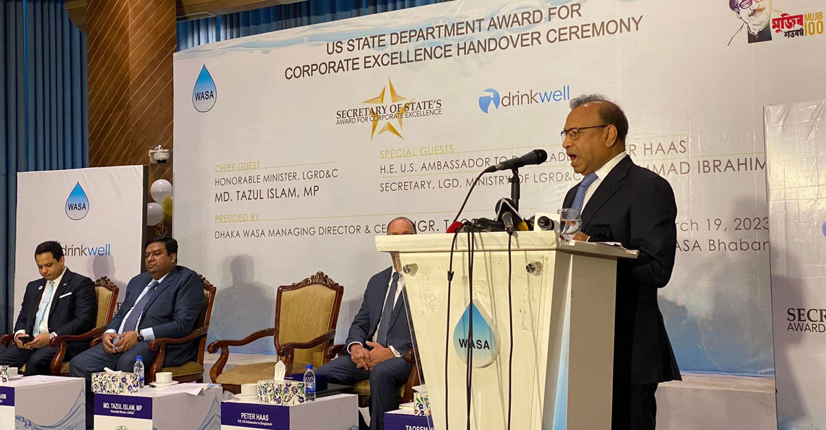 মানুষের দুর্ভোগ অনেকাংশে হ্রাস করেছে সরকার: স্থানীয় সরকার মন্ত্রী