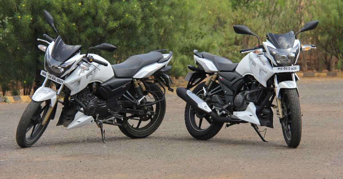 টিভিএস অ্যাপাচি আরটিআরের দাম কমল