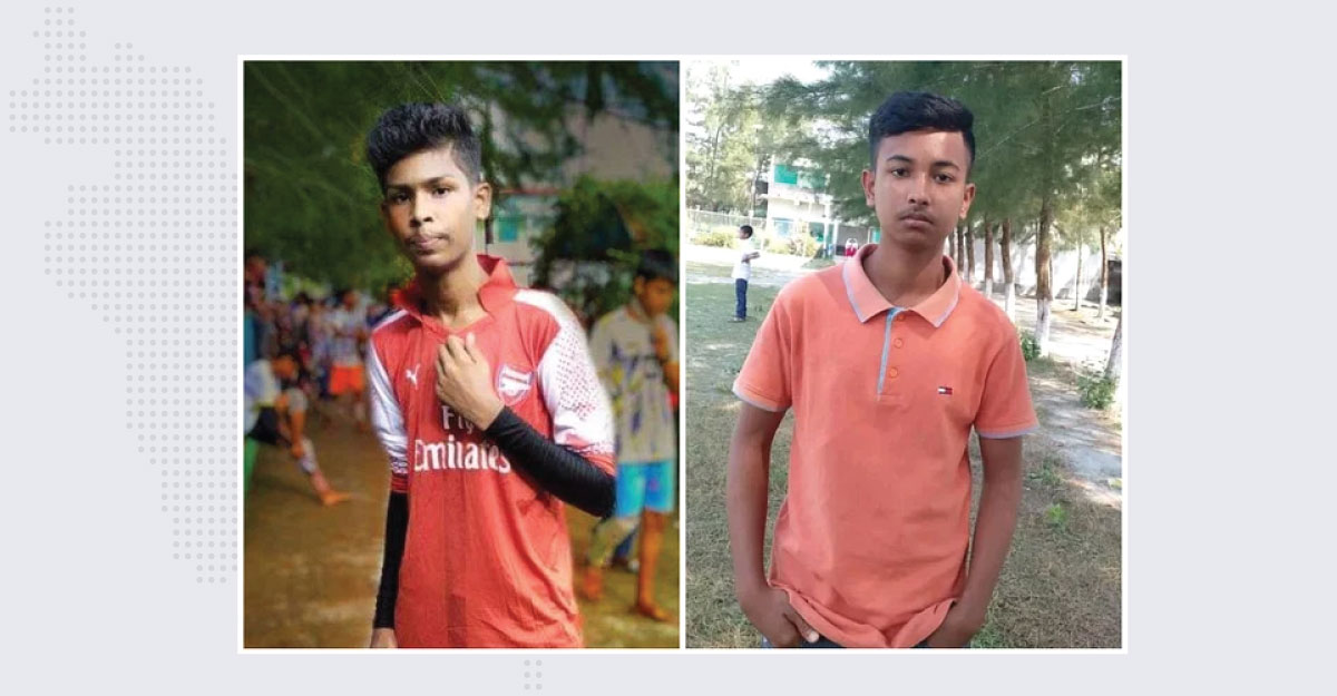 বাউফলে দুই ছাত্র হত্যা মামলায় দুই কিশোর গ্রেফতার