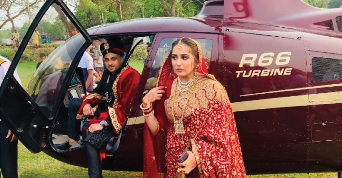 হাতি আর হেলিকপ্টারে মামার বিয়ে খাওয়ার ইচ্ছে পূরণ