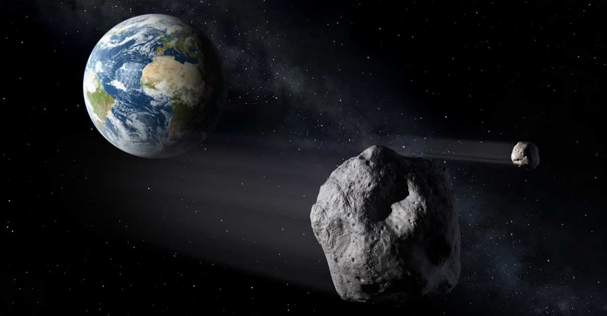 বিশালকার ২ গ্রহাণু পৃথিবীর দিকে ছুটে আসছে!