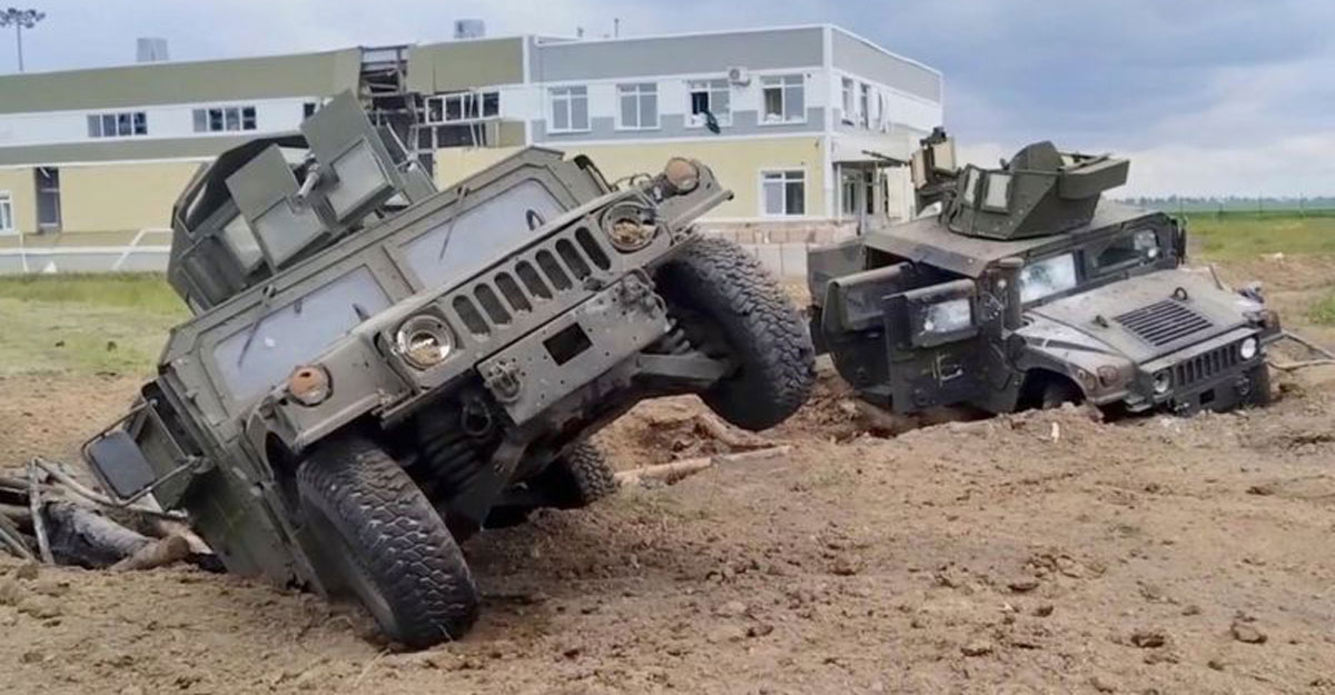 বেলগ্রোদে মার্কিন সামরিক যান ধ্বংস করল রাশিয়া