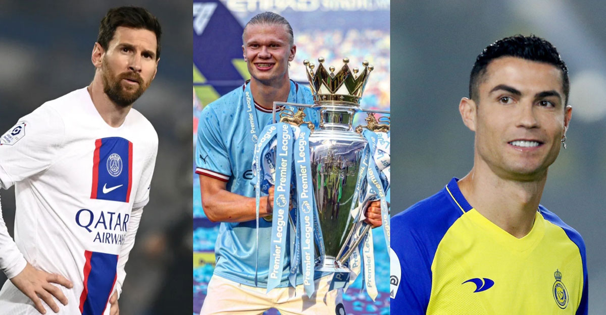 রোনালদোর ডান পায়ের ভক্ত হলান্ড