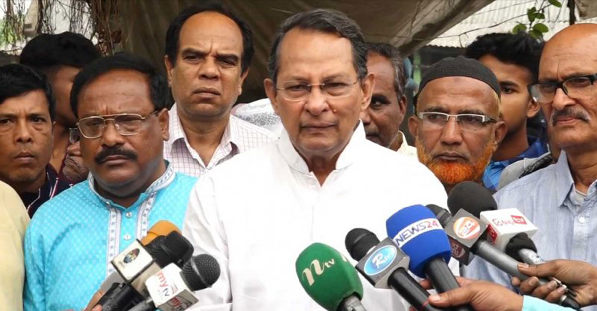 অস্বাভাবিক সরকার গঠন করতে চায় বিএনপি: ইনু