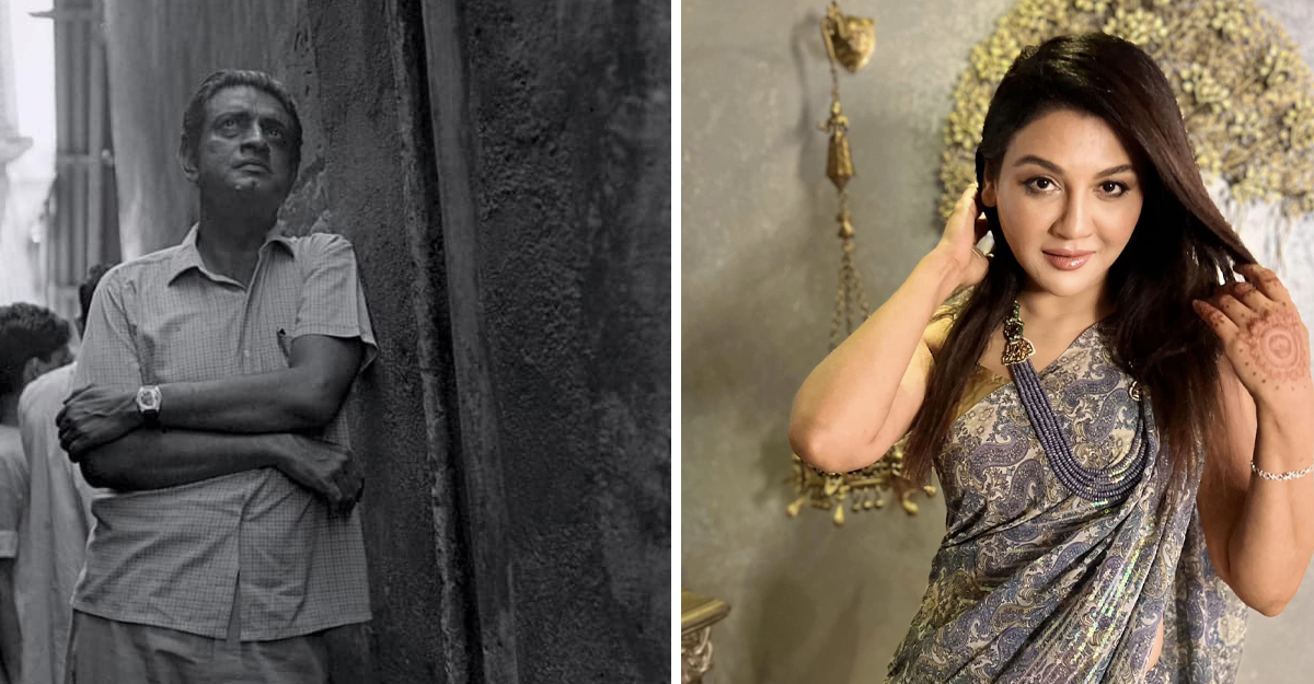 সত্যজিৎ রায়ের জন্মদিনে জয়ার শ্রদ্ধা