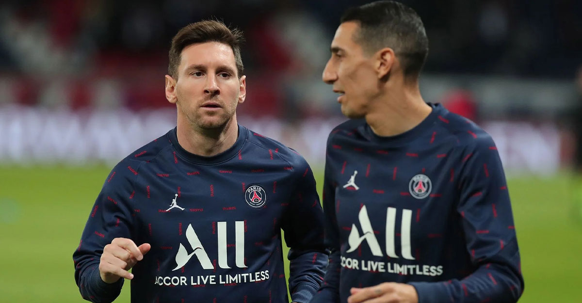 পিএসজির হয়ে ডি মারিয়ার যে রেকর্ড ভাঙতে চলেছেন মেসি