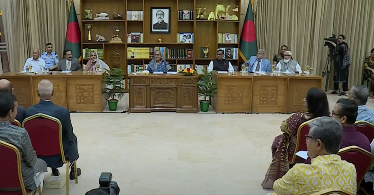 তিন দেশ সফরের বিবরণ দিলেন প্রধানমন্ত্রী