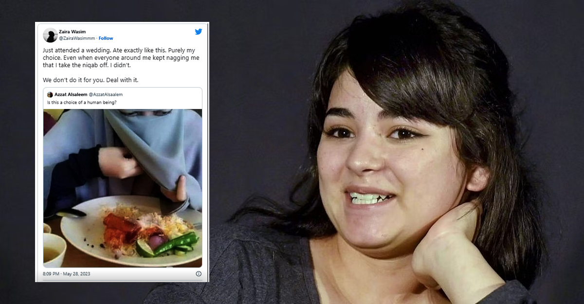 সমালোচনায় বোরকা ছাড়তে রাজি নন জায়রা ওয়াসিম