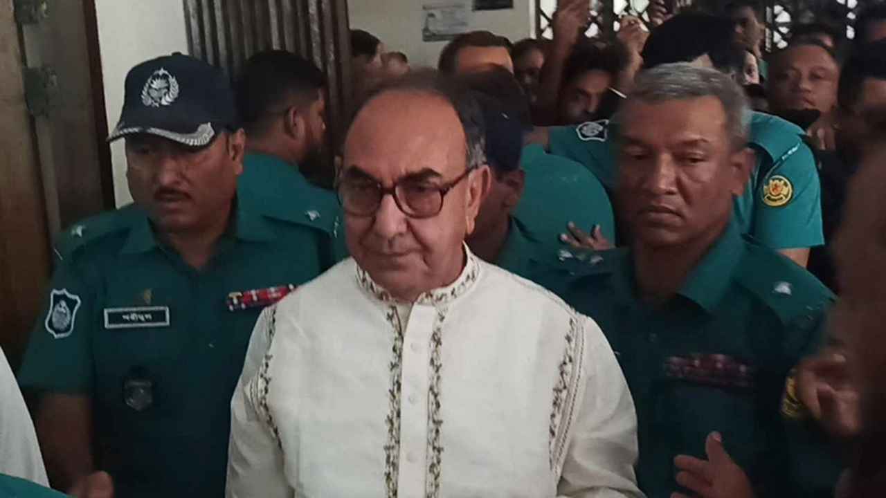 মির্জা আব্বাস ৫ দিনের রিমান্ডে