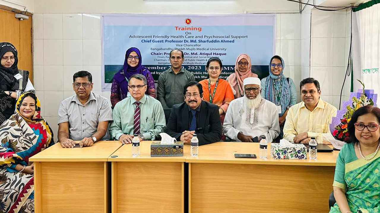 কিশোর-কিশোরীর শারীরিক ও মানসিক সুস্থতা নিশ্চিতের তাগিদ