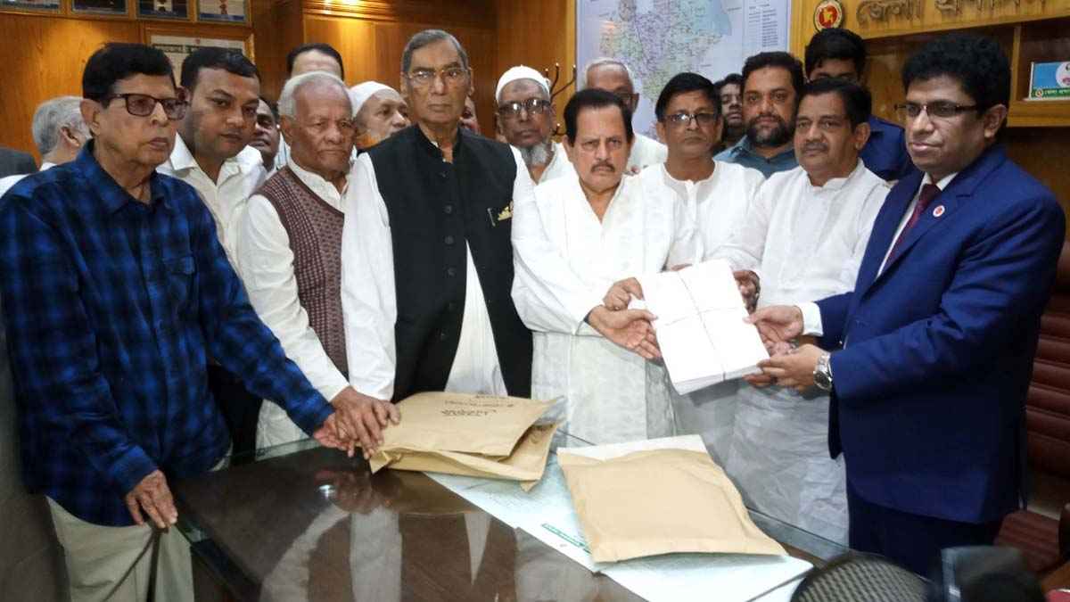 বরিশাল জেলার ৬টি আসনে ৫৪ প্রার্থীর মনোনয়নপত্র দাখিল